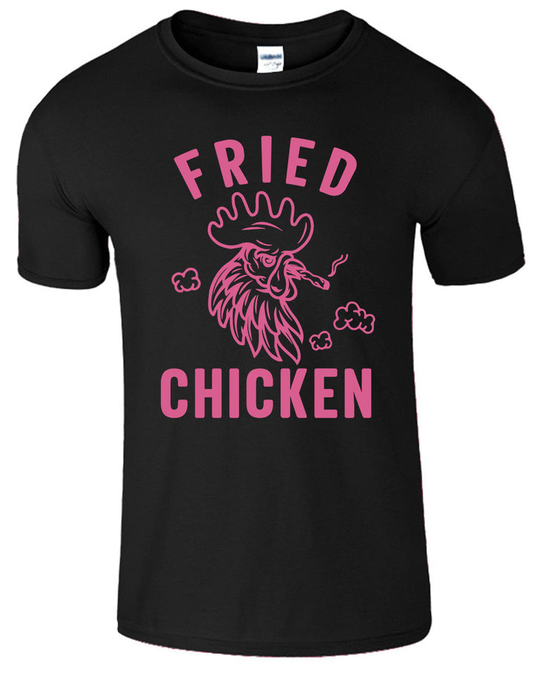Fried Chicken Printed Men's T-Shirt