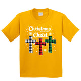 Christmas Begins With Christ Kids T-Shirt - ApparelinClick