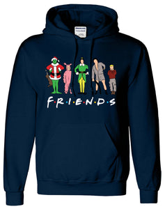 Friends Christmas Family Hoodie - ApparelinClick