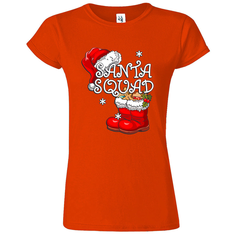 Santa Squad Christmas Women's T-Shirt - ApparelinClick