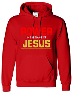There Is POWER In The Name Of JESUS T-Shirt Christian Religious Hoodie