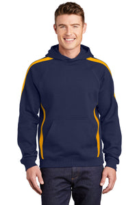 Sport-Tek Sleeve Stripe Pullover Hooded Sweatshirt ST265
