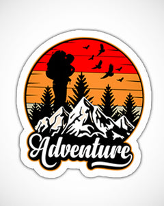 Adventure Calling Sticker